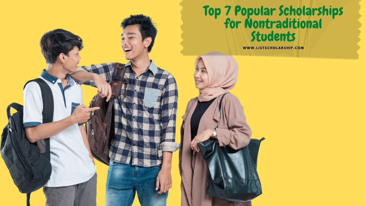 Top 7 Popular Scholarships for Non-traditional Students