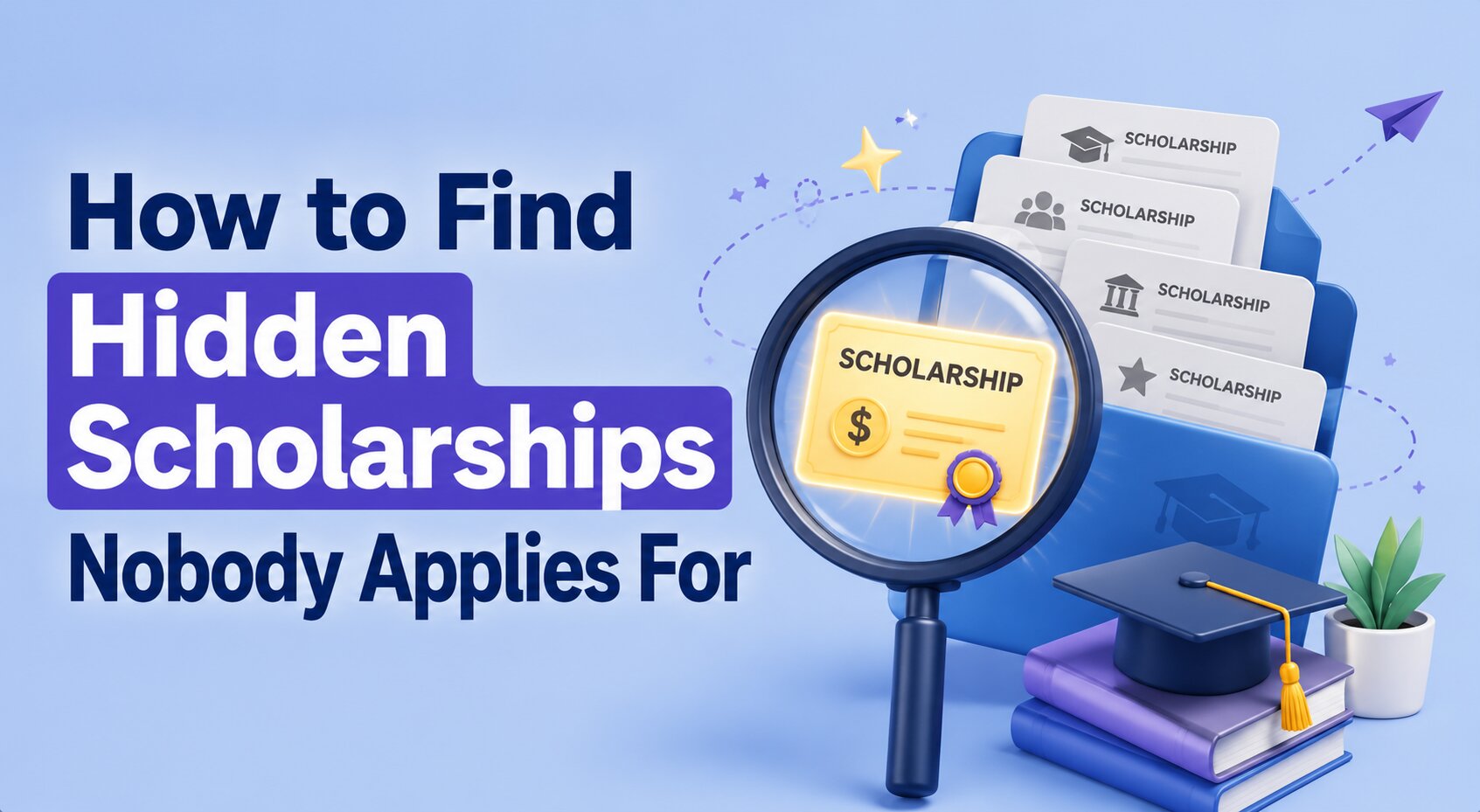 How to Find Hidden Scholarships Nobody Applies For
